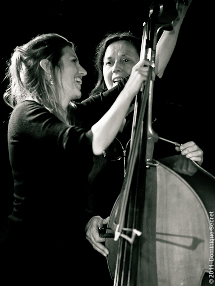 Elise Dabrowski and Joëlle Léandre